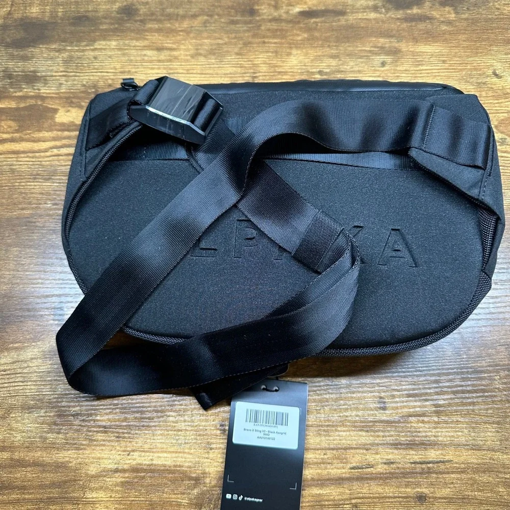 NEW Alpaka Bravo X Sling V2 Black X pac Tech Bag Travel Office Crossbody
